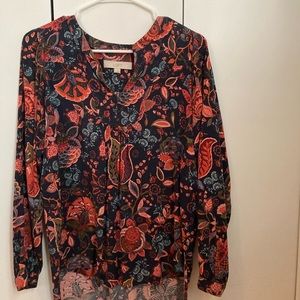 Super cute paisley print work top